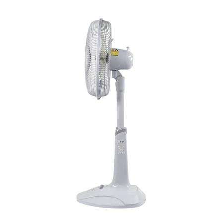 พวงหรีดพัดลมสไลด์ 16 นิ้ว SHARP PJ-SL163LG สีเทาอ่อน_2