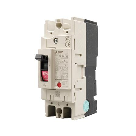 เมนเซอร์กิตเบรกเกอร์ 32 แอมป์ 2 โพล 1 เฟส MITSUBISHI NF63-CV 7.5 KA_1