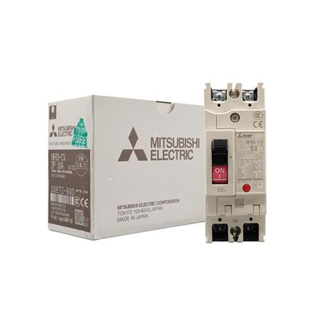 เซอร์กิตเบรกเกอร์ 50 แอมป์ 2 โพล 1 เฟส MITSUBISHI NF63-CV 7.5 KA 230V_2