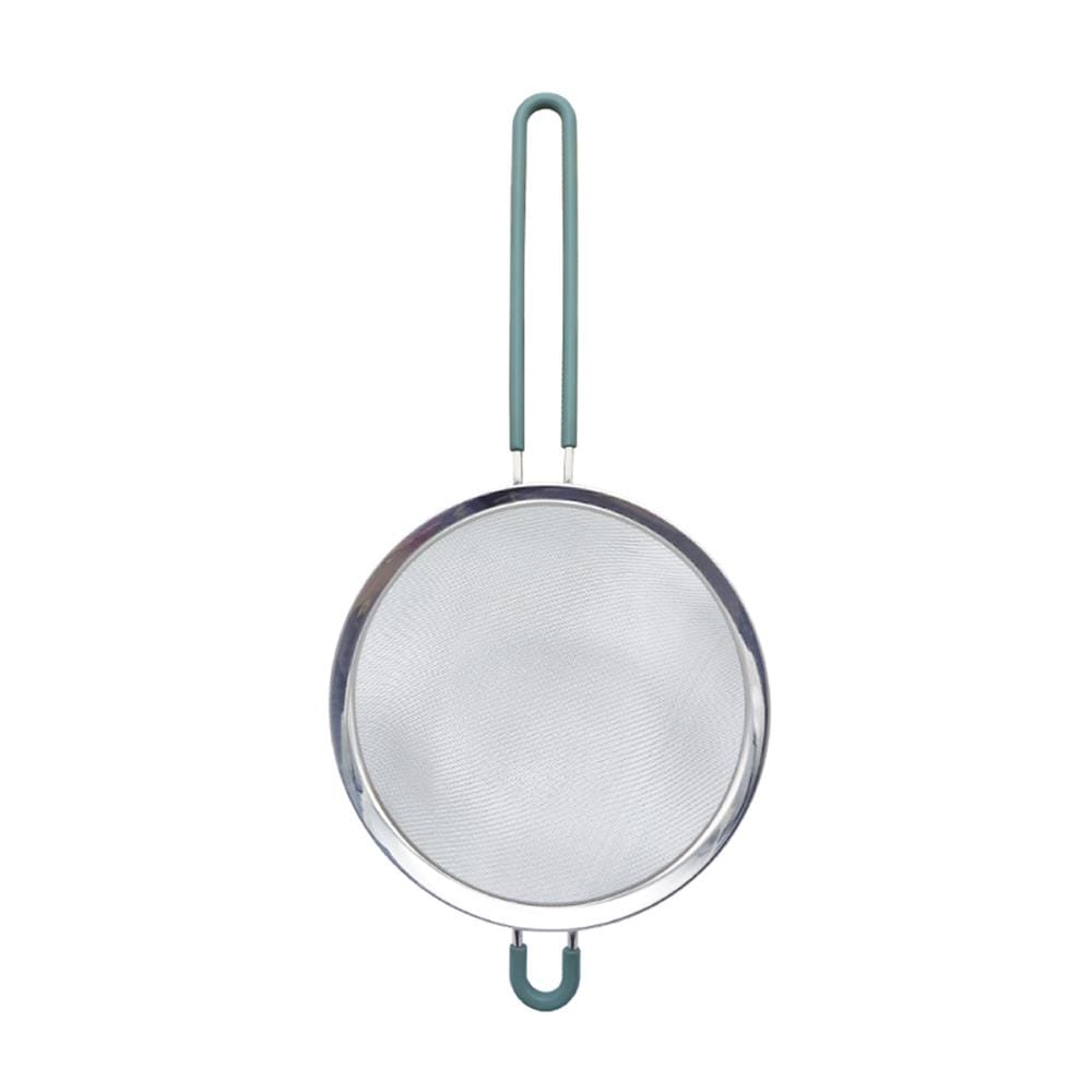 กระชอนสเตนเลส COOK CHARMY CYAN 20 ซม. สีฟ้า/สเตนเลส