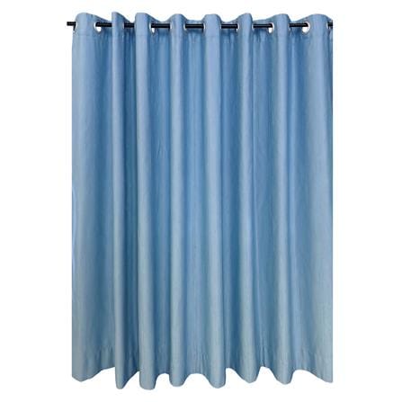 ผ้าม่าน EYELET HOME LIVING STYLE BEECH UV 270X220 ซม. สีฟ้า_0