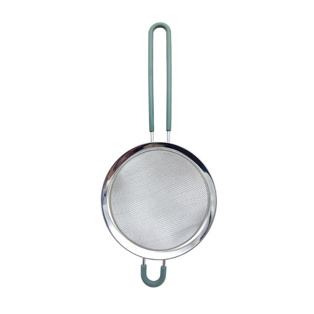 กระชอนสเตนเลส COOK CHARMY CYAN 14 ซม. สีฟ้า/สเตนเลส