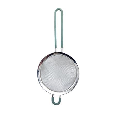 กระชอนสเตนเลส COOK CHARMY CYAN 14 ซม. สีฟ้า/สเตนเลส_0