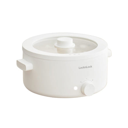 หม้ออเนกประสงค์ LOCKNLOCK EJP124IVY 3 ลิตร สีครีม_2