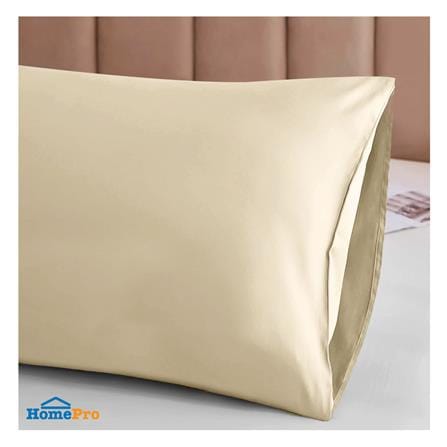 ปลอกหมอน BODY BED CLIP MICROTEX สี BEIGE_5