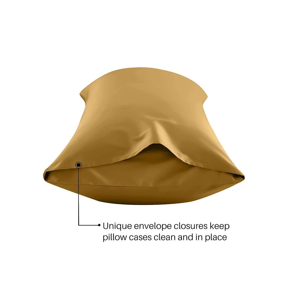 ปลอกหมอน BODY BED CLIP MICROTEX สี YELLOW