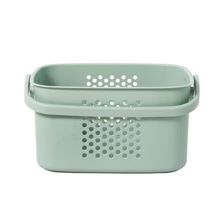 ตะกร้าผ้าเหลี่ยมเตี้ย PLIM CIRCULAR 1026 สีเขียว_2