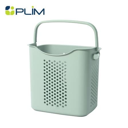 ตะกร้าผ้าเหลี่ยมสูง PLIM CIRCULAR 1025 สีเขียว