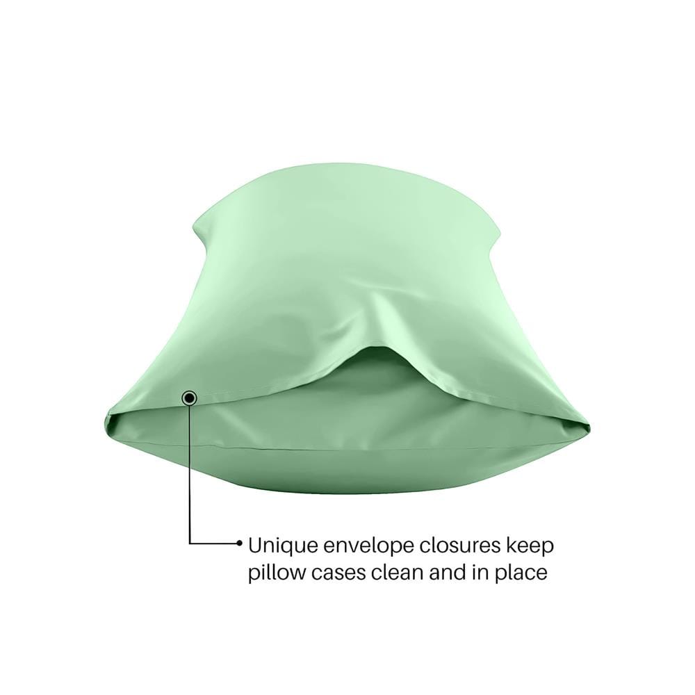 ปลอกหมอน BODY BED CLIP MICROTEX สี GREEN