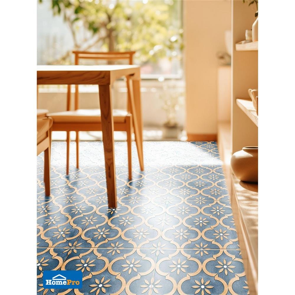 กระเบื้องพื้น 16x16 นิ้ว DURAGRES ปารดี ฟ้า A 0.96 ตร.ม.