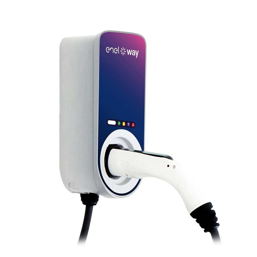 เครื่องชาร์จรถยนต์ไฟฟ้า (ไม่รวมติดตั้ง) ENEL X WAY WAYBOX 7.4 KW