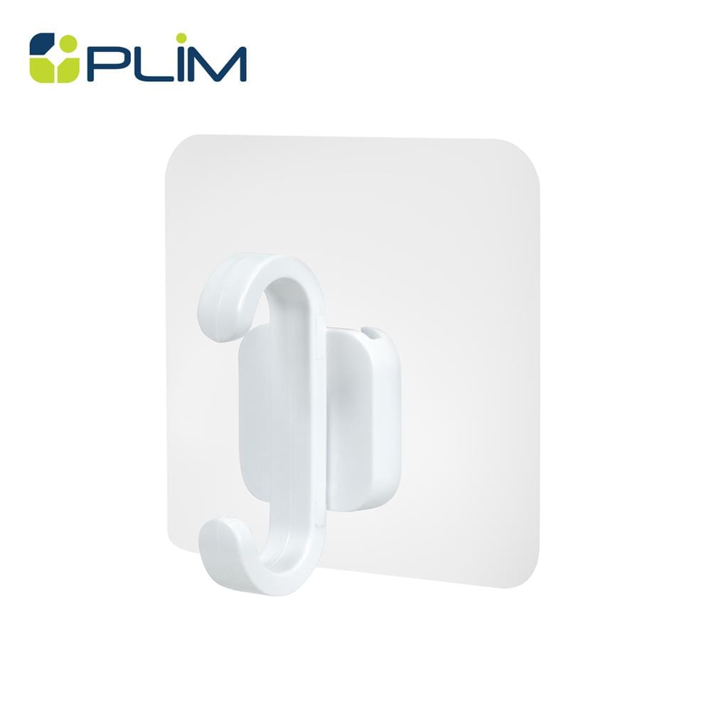 ขอแขวนอเนกประสงค์ติดเทปกาว PLIM 5350 สีขาว