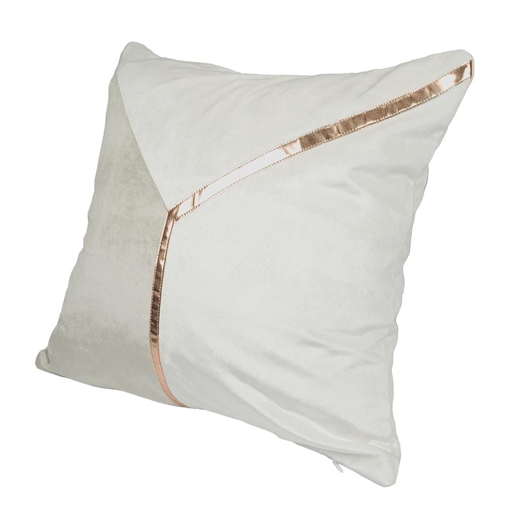 หมอนอิง HOME LIVING STYLE LEXY 18X18 นิ้ว สีครีม
