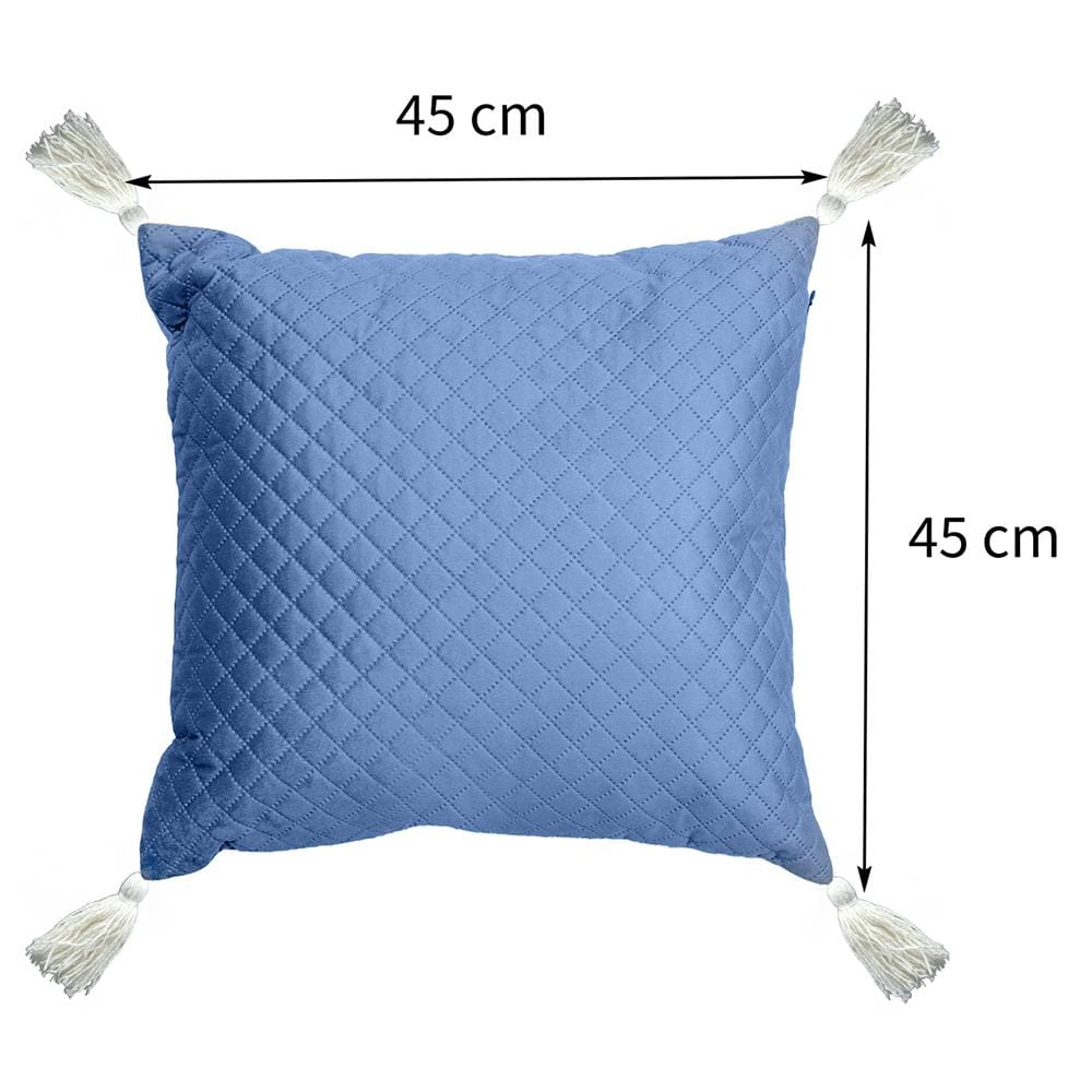 หมอนอิง HOME LIVING STYLE TASS 18X18 นิ้ว สีน้ำเงิน