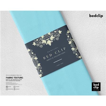 ปลอกผ้านวม BED CLIP MICROTEX 110X100 นิ้ว สี BLUE_1