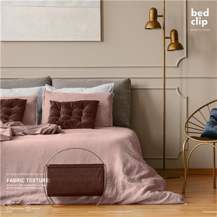 ปลอกผ้านวม BED CLIP MICROTEX 100X80 นิ้ว สี M08_3