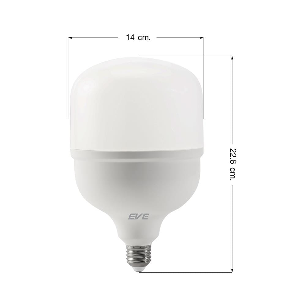 หลอด LED EVE HIGHWATT SHOP 50 วัตต์ DAYLIGHT E27