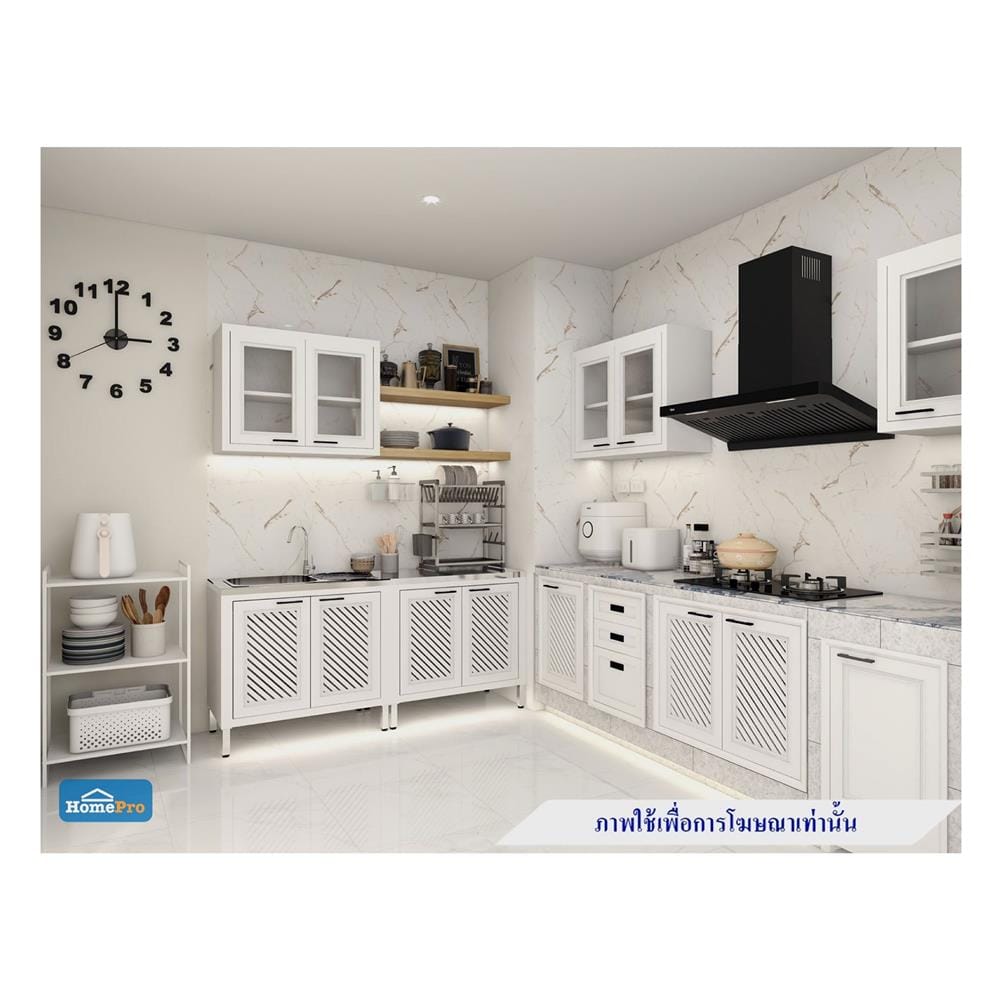 ตู้ตั้งพื้น CABIN HARPER 1 หลุม 1 ที่พัก 90x85 ซม. สีขาว