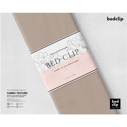 ปลอกผ้านวม BED CLIP MICROTEX 100X80 นิ้ว สี OVALTINE_1
