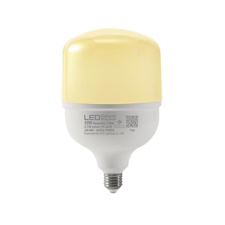 หลอด LED EVE HIGHWATT SHOP 50 วัตต์ WARM WHITE  E27_1