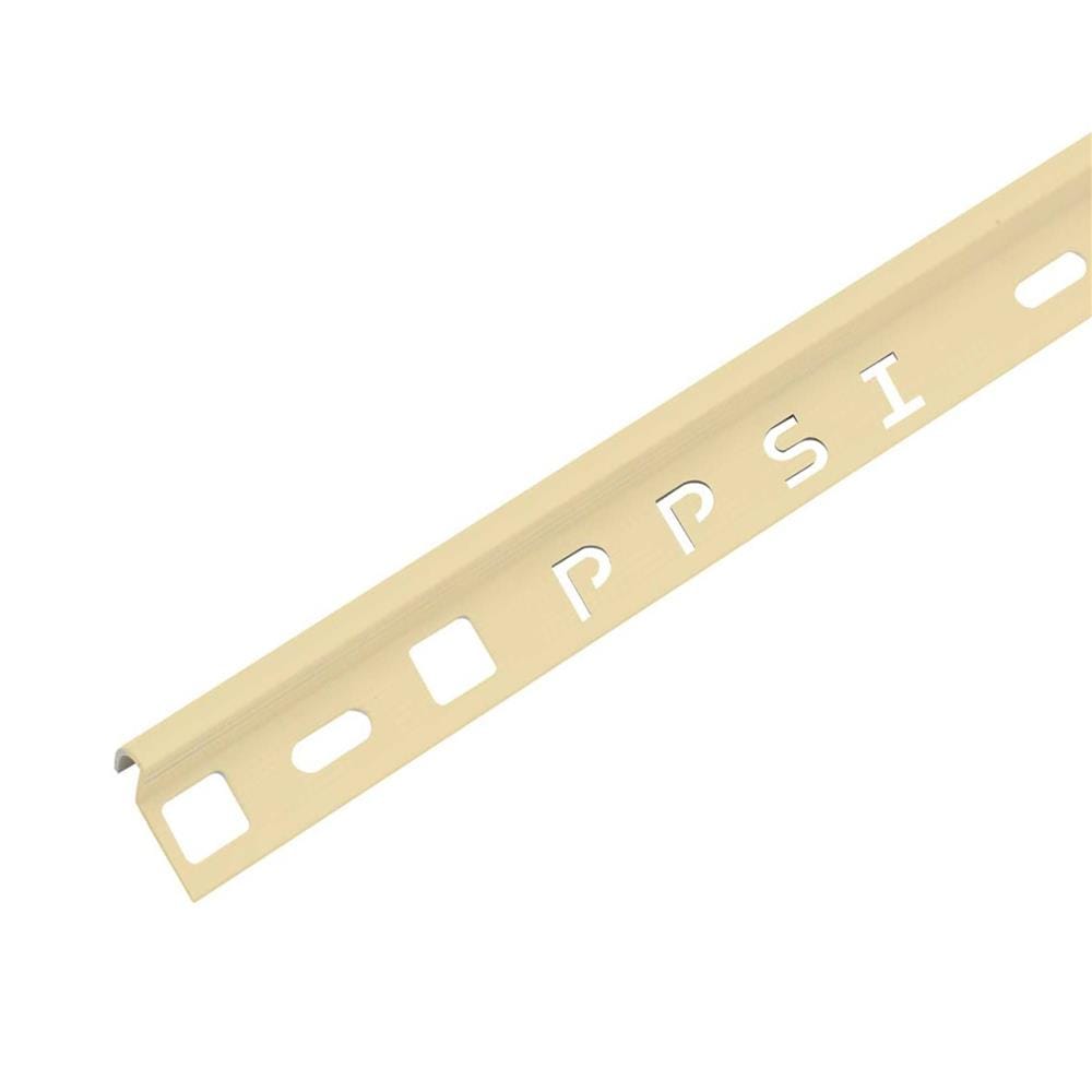 คิ้ว PVC โค้ง PPSI PCG 952003 9.5 มม. 2 ม. สีครีม