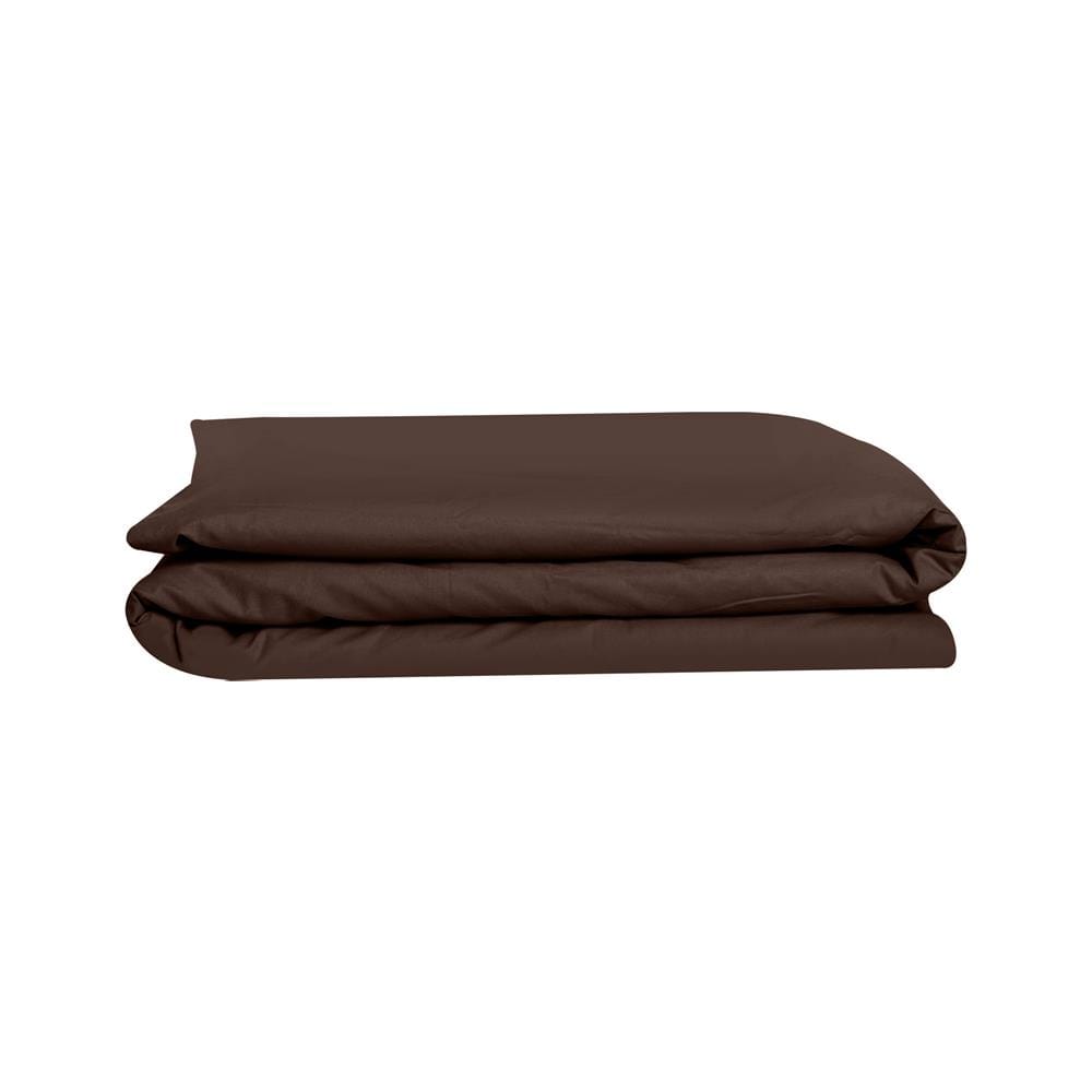 ผ้าปูที่นอน 12 ฟุต BED CLIP MICROTEX สี BROWN