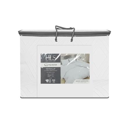 ชุดผ้าปูที่นอน 5 ฟุต 6 ชิ้น HOME LIVING STYLE EDEN สีขาว_5
