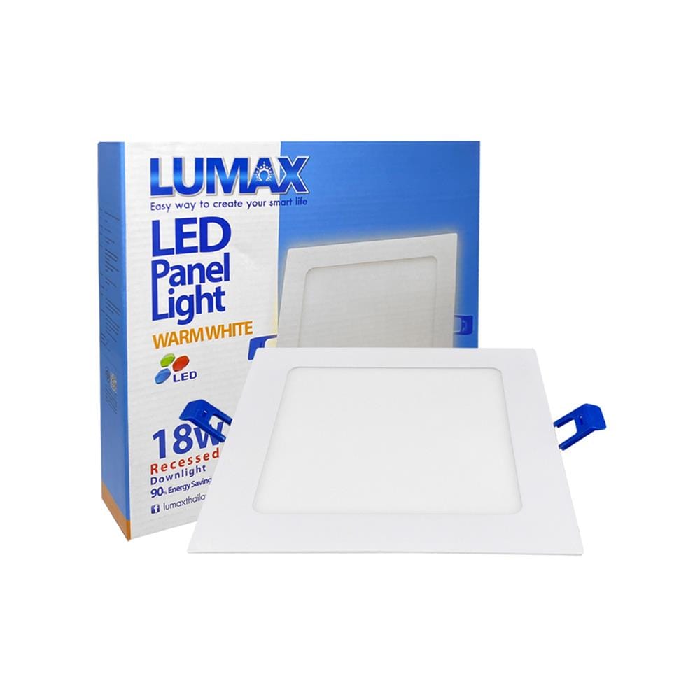 ดาวน์ไลท์ LED LUMAX 20-A0726 8 นิ้ว 18 วัตต์ WARM WHITE สีขาว