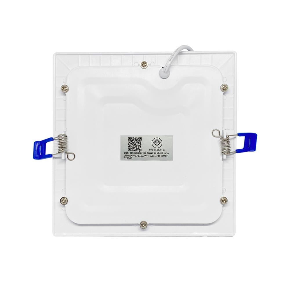 ดาวน์ไลท์ LED LUMAX 20-A0724 6.7 นิ้ว 12 วัตต์ WARM WHITE สีขาว