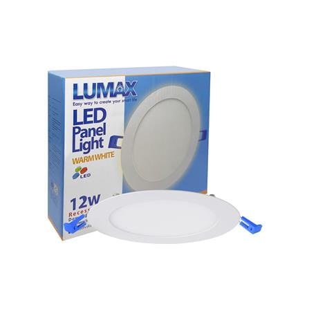 ดาวน์ไลท์ LED LUMAX 20-A0714 6.7 นิ้ว 12 วัตต์ WARM WHITE สีขาว_4