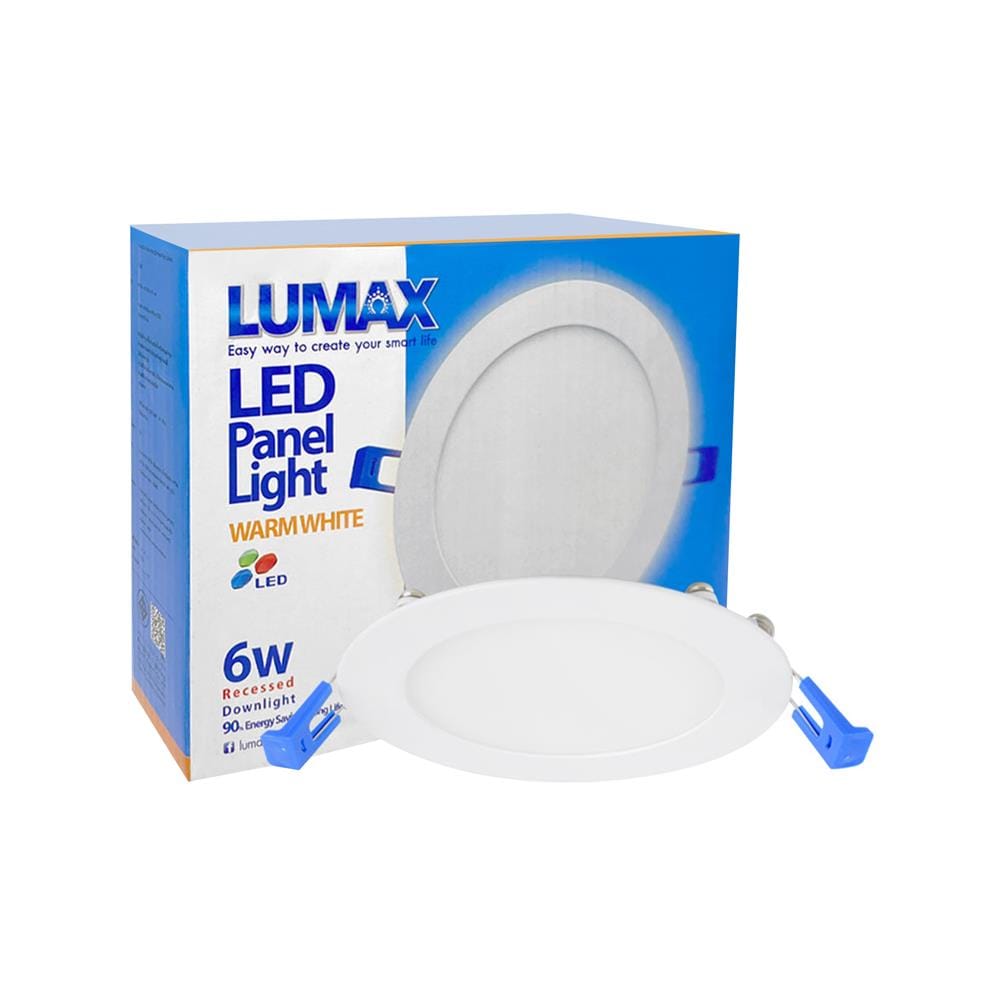 ดาวน์ไลท์ LED LUMAX 20-A0710 4.7 นิ้ว 6 วัตต์ WARM WHITE สีขาว