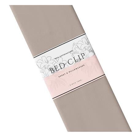 ผ้าปูที่นอน 6 ฟุต BED CLIP MICROTEX สี OVALTINE_3