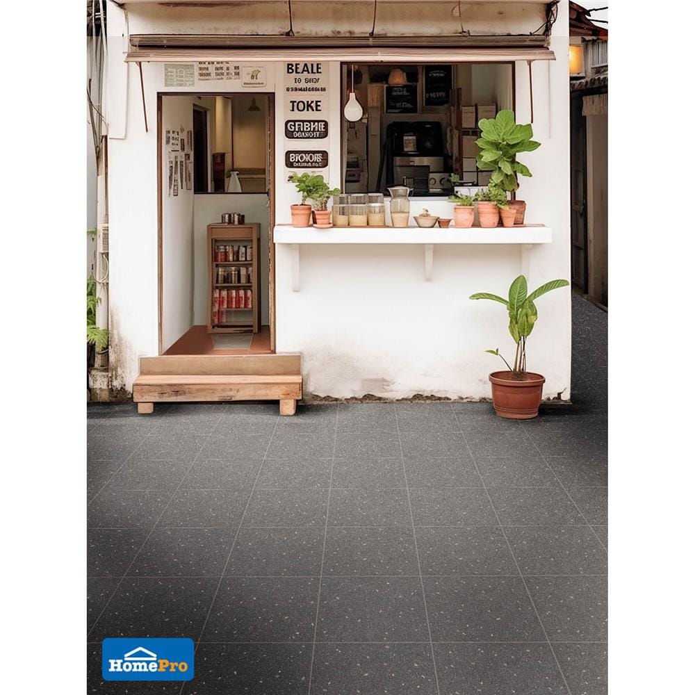 กระเบื้องพื้น 12x12 นิ้ว DURAGRES บอสตัน เทาเข้ม 1 ตร.ม.