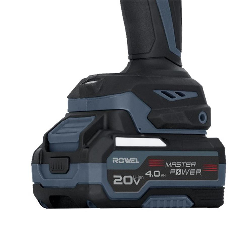 บล็อกกระแทกไร้สาย (พร้อมแบตเตอรี่) ROWEL RW-PT-DIW750 20 โวลต์