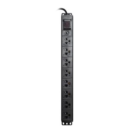 รางปลั๊กไฟตู้ RACK 8 ช่อง 1 สวิตซ์ GLINK GPDU-09K 2 ม._0
