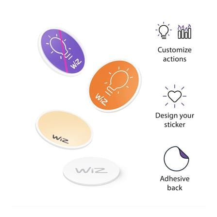แท็ก NFC EASY TAP CONTROL WIZ แพ็ก 4 ชิ้น_4