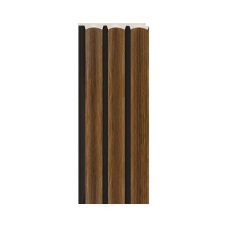 แผ่นผนัง PS LINEDEKOR DL004-24 12x1.2x300 ซม. สีโร้ดวู้ด_1
