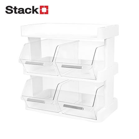 ชั้นวางของ 3 ชั้น STACKO MILD 30x17x29.5 ซม. สีขาว_0