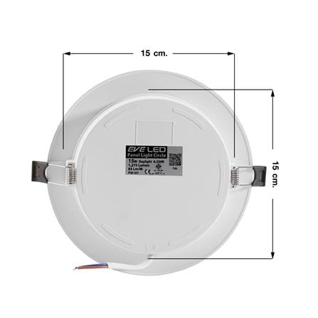 ดาวน์ไลท์ LED EVE 598393 5 นิ้ว 15 วัตต์ DAYLIGHT สีขาว_5