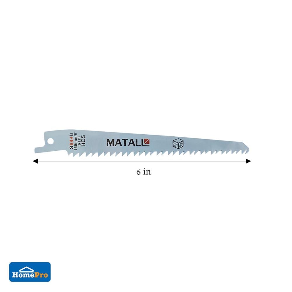 ใบเลื่อยจิ๊กซอตัดไม้ MATALL 6 นิ้ว