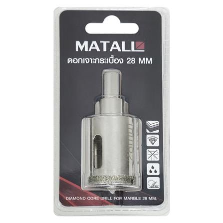 ดอกเจาะกระเบื้อง MATALL ขนาด 28 มม._2