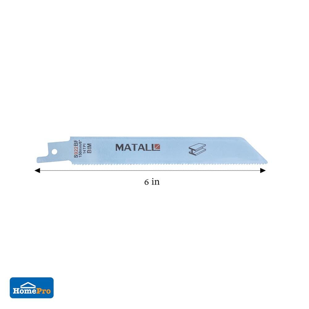 ใบเลื่อยจิ๊กซอตัดเหล็ก MATALL 6 นิ้ว