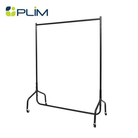 ราวแขวนผ้าราวเดี่ยว PLIM EVE 120.5 ซม. สีดำ_1