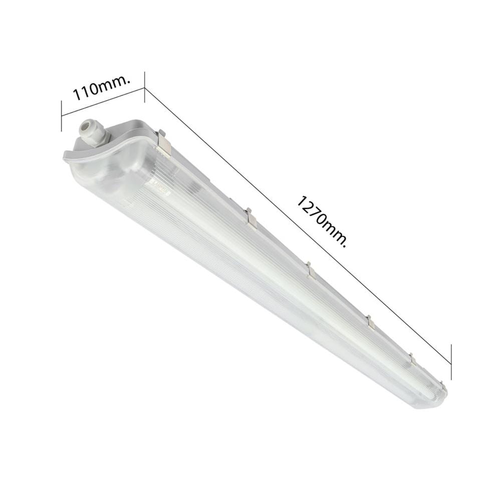 รางนีออนกันฝน LED LAMPTAN TRI-PROOF SET 2X20 วัตต์ DAYLIGHT