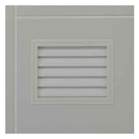 ประตูห้องน้ำ UPVC เจาะลูกบิด AZLE PSW24 เกล็ดล่าง 70x200 ซม. สีเบจ_2