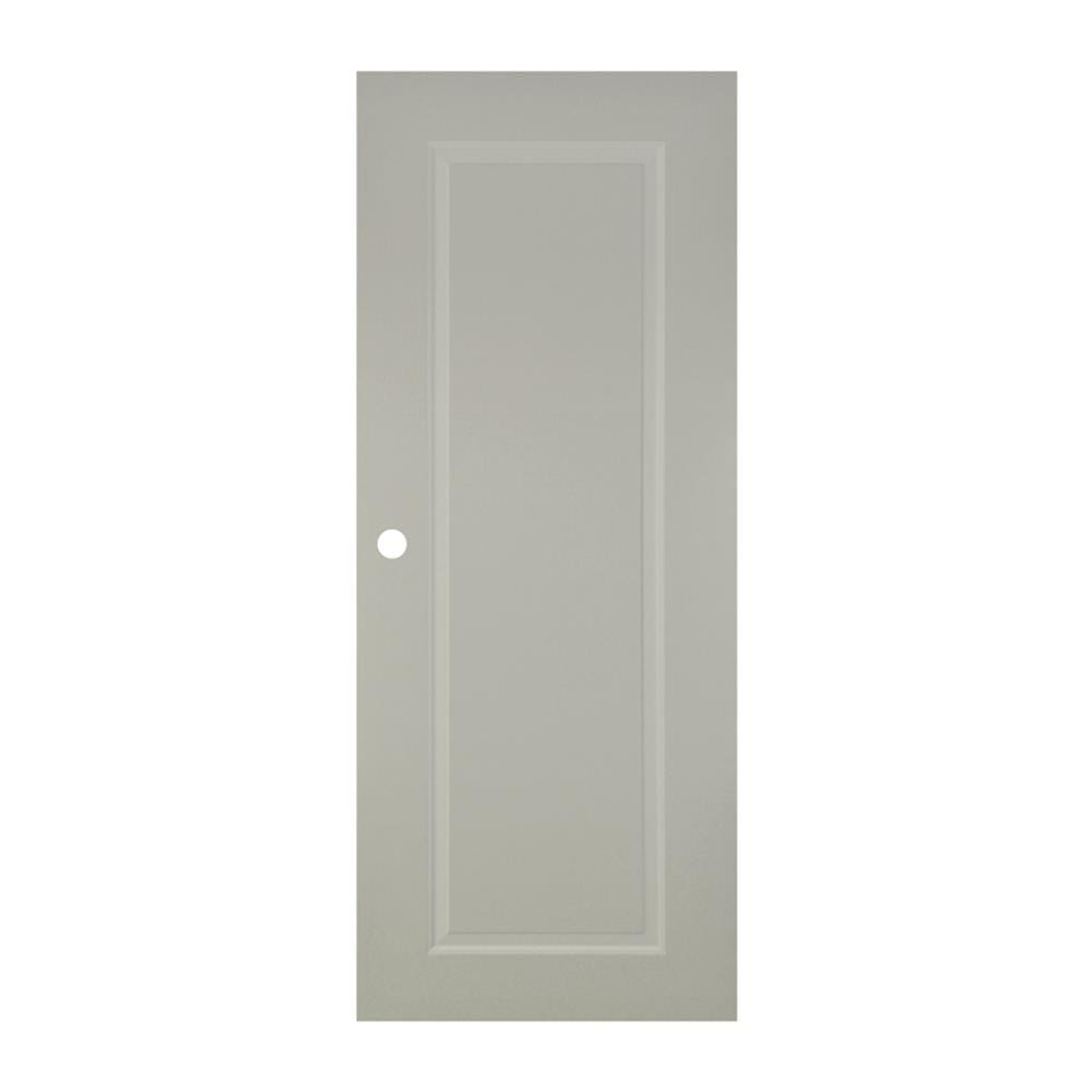 ประตูภายใน UPVC เจาะลูกบิด AZLE MDI-7 1 ฟัก 80x200 ซม. สีเบจ
