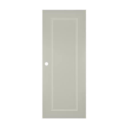 ประตูภายนอก UPVC เจาะลูกบิด AZLE MD-7 1 ฟัก 80x200 ซม. สีเบจ