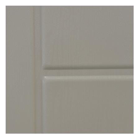 ประตูภายนอก UPVC เจาะลูกบิด AZLE MD-8 80x200 ซม. สีเบจ_2