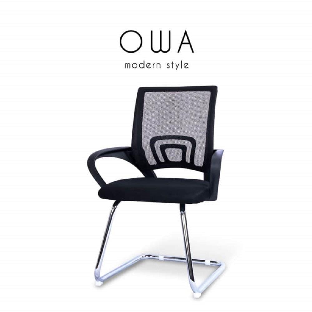 เก้าอี้สำนักงาน AS FURNITURE OWA สีดำ