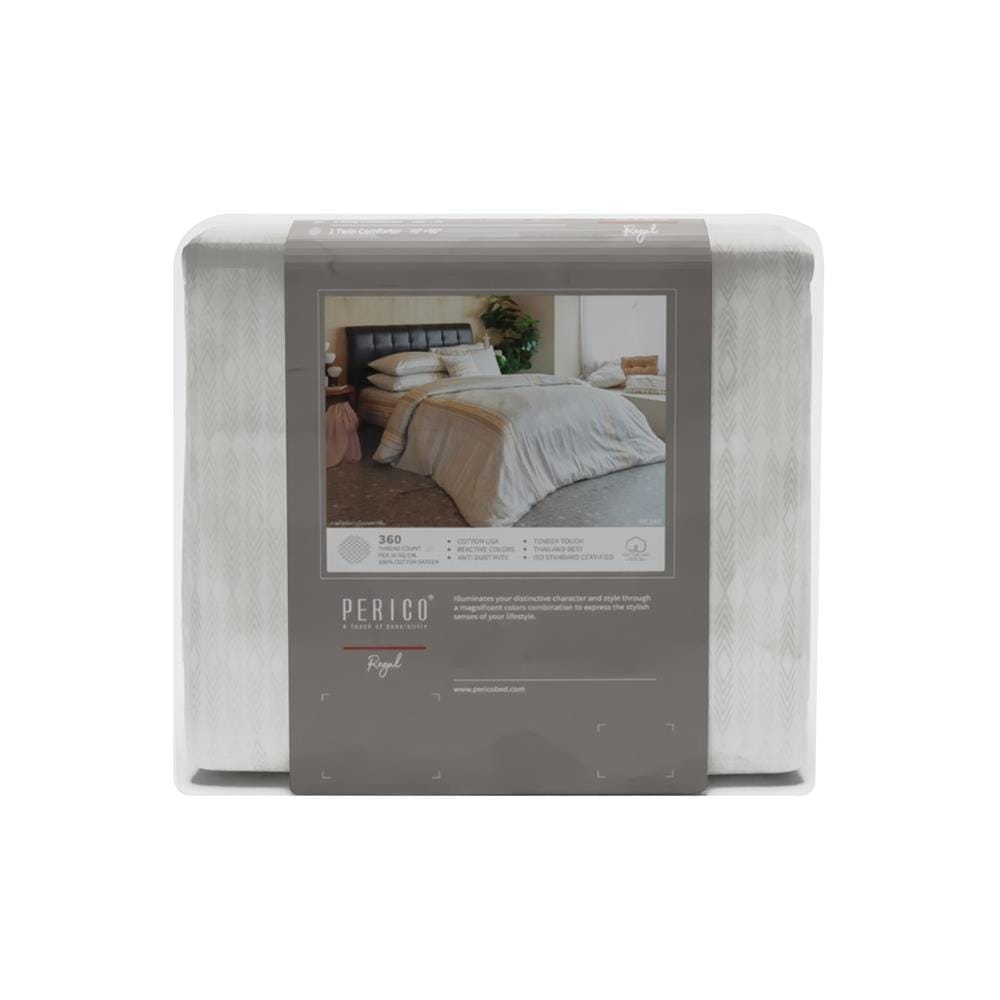 ชุดผ้าปูที่นอน 5 ฟุต 3 ชิ้น PERICO REGAL PRINT RE246